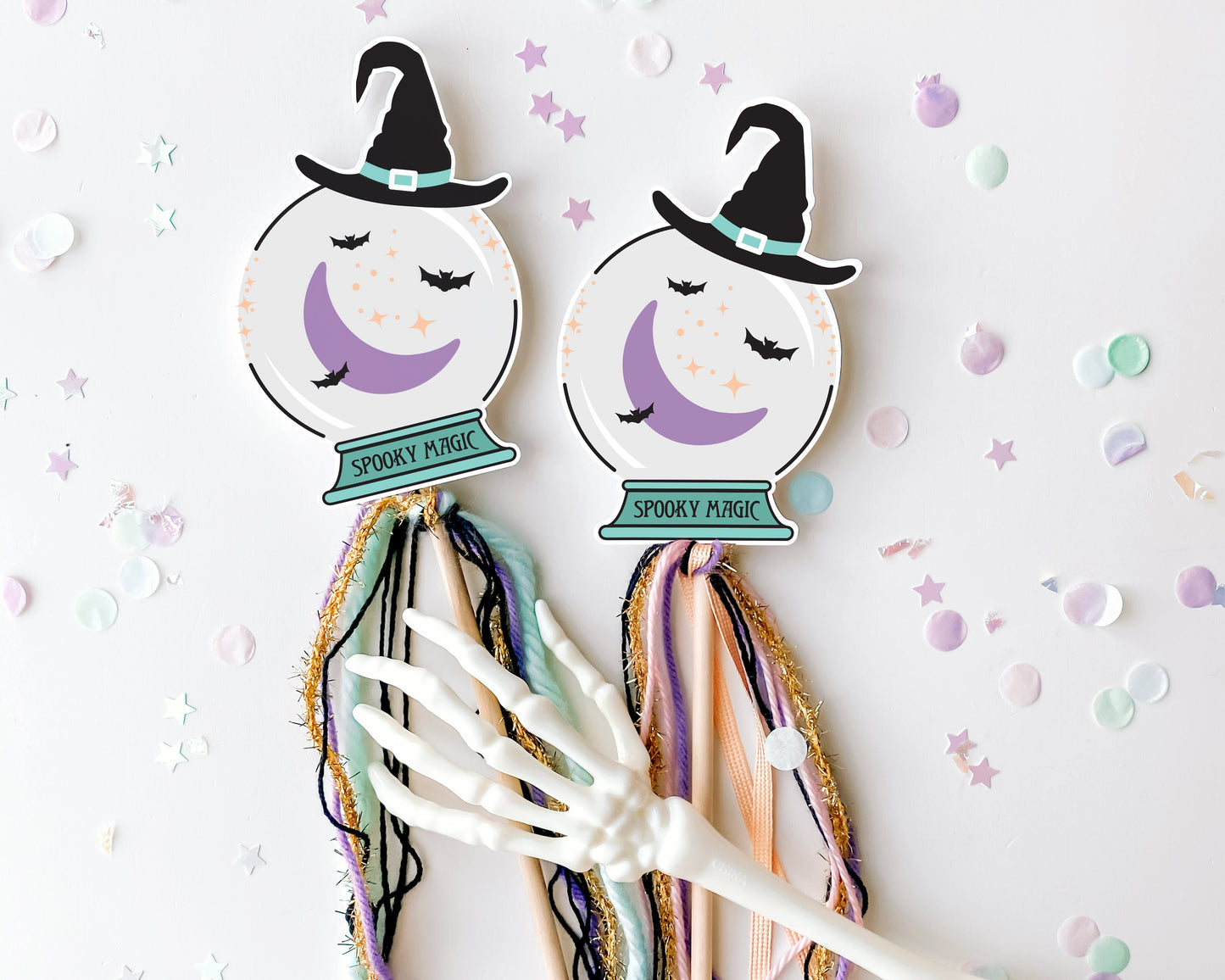 Spooky Magic Halloween Party Pack || Printable Halloween Party Kit || DIY Halloween Activities & Decor || Kids Halloween Party Decor || H02