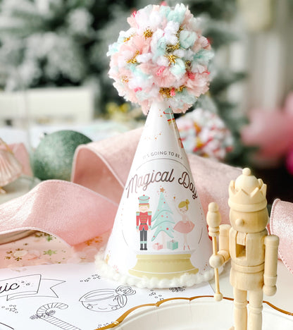 Sugar Plum Fairy Party Pack || Printable Nutcracker Birthday Party Decor || Kids Christmas Party Decorations || Sugarplum Fairy Decor | BP13