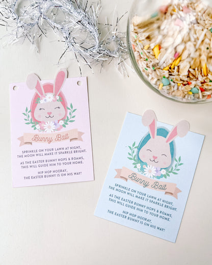 Bunny Bait Printable Tags || Easter Printables || Easter Classroom Activity || Bunny Bait Labels || Easter Tags || EA01